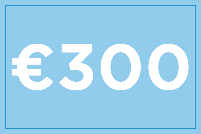 Buono regalo €300